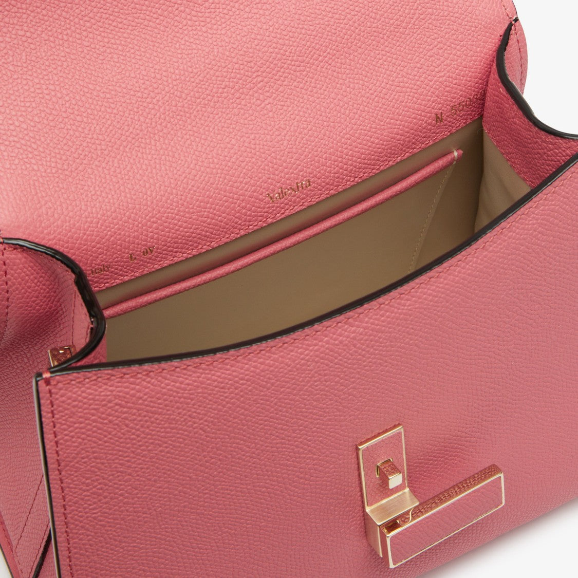 Valextra Iside Top Handle Mini Bag