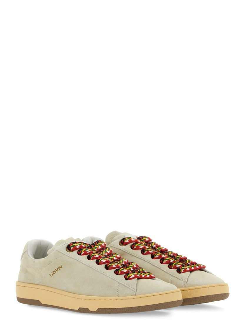 Lanvin Sneaker Cube With Soft Leather Upper