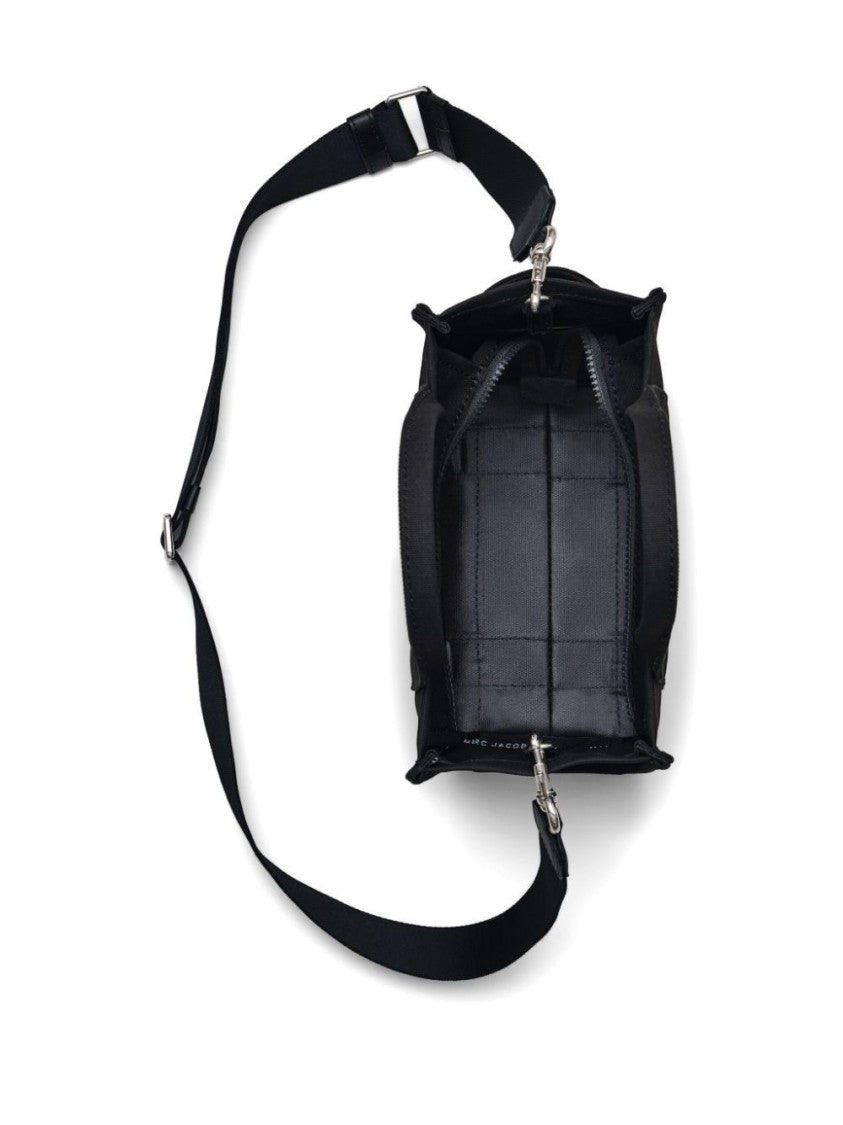 Marc Jacobs Compact Structured Tote Bag With Bold Lettering