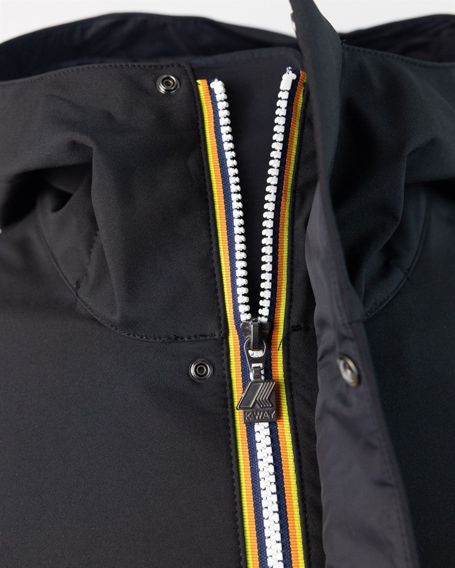 K-Way Thomas Bonded Black Jacket