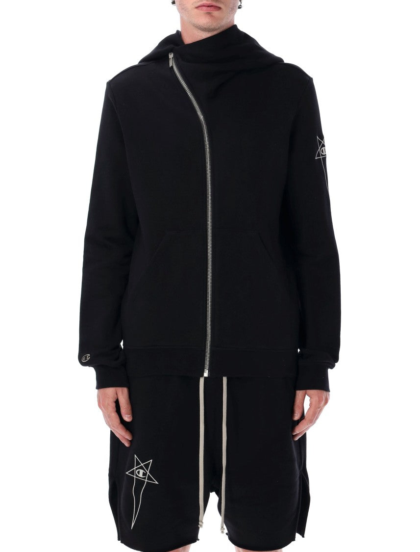 Rick Owens X Champions Mountain Hoodie
