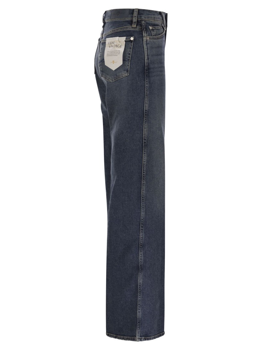 7 For All Mankind Lotta Bay Mid - High-Waisted Jeans