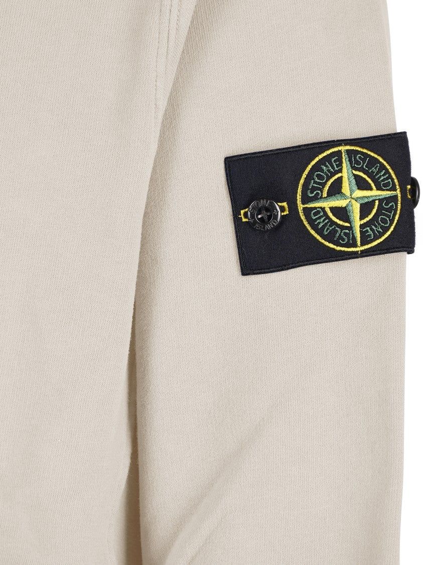 Stone Island Textured Knit Hoodie Sweater