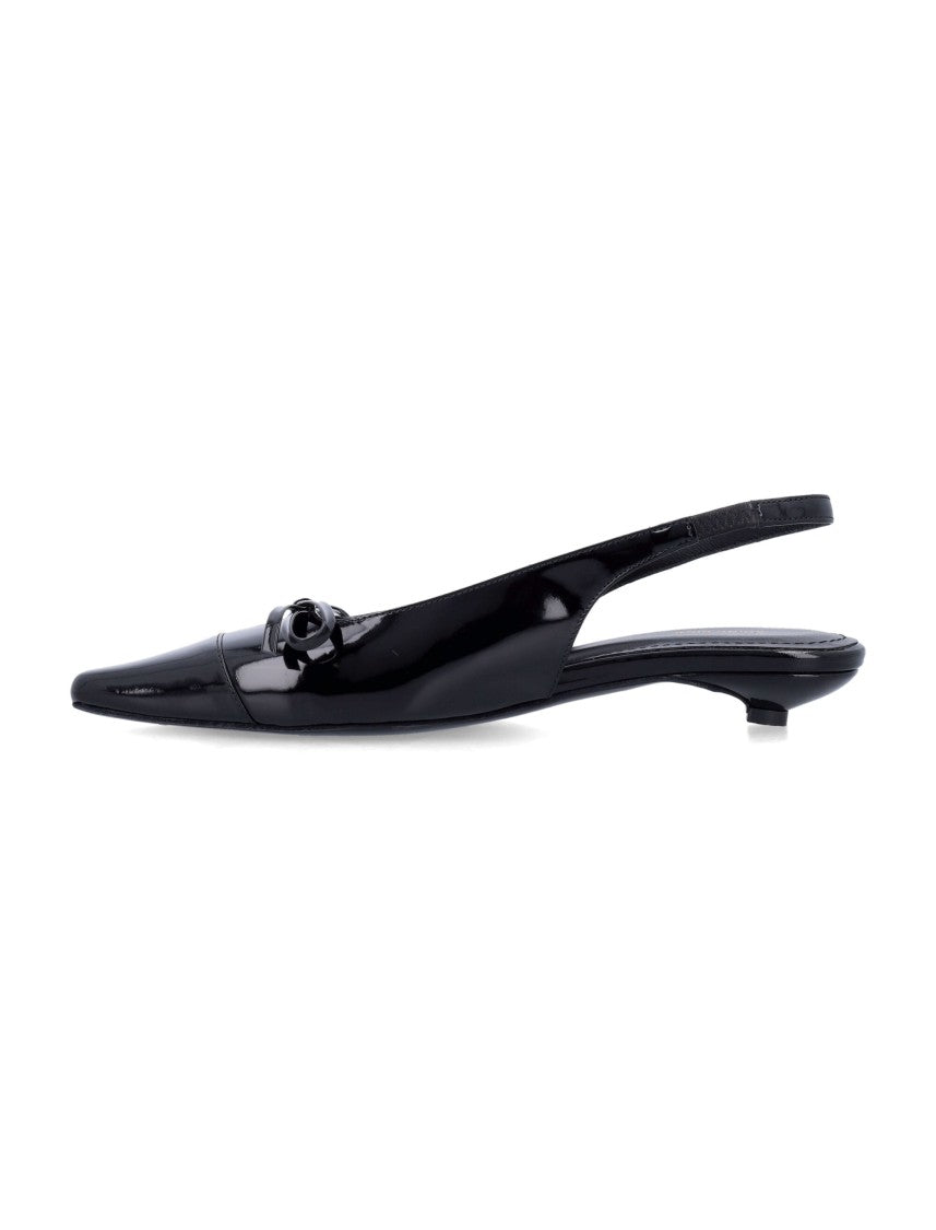 Anine Bing Zoey Ribbon Sling Back