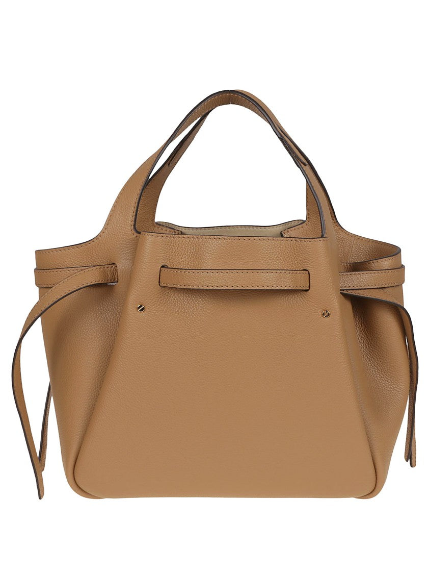 Tory Burch Textured Hammered Leather Shoulder Bag