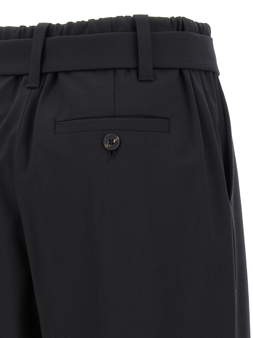 Brunello Cucinelli Belt Wool Pants