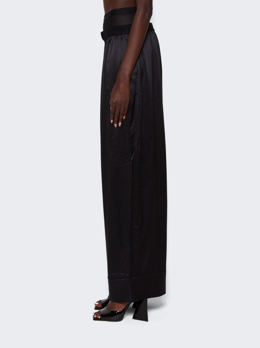 Alexander Wang Silk Mesh Layerd Boxer Pant