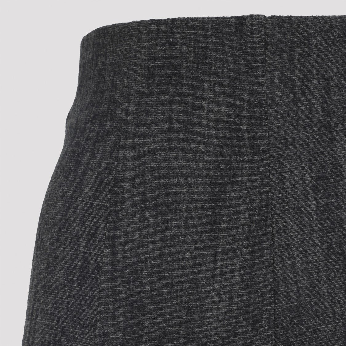 Alberta Ferretti Black Virgin Wool Skinny Pants
