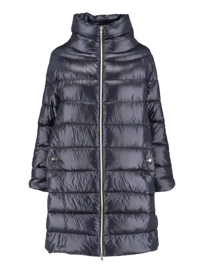 Herno Zip Coat – Black