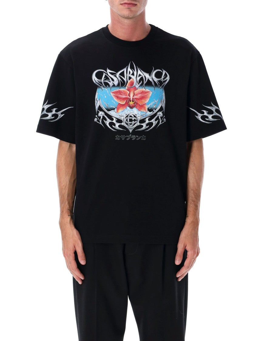 Casablanca Blades Printed Over Tee