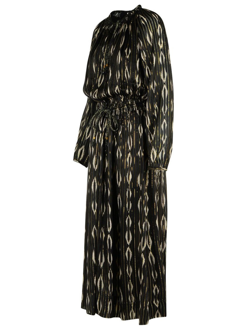Isabel Marant Sana' Black Silk Dress