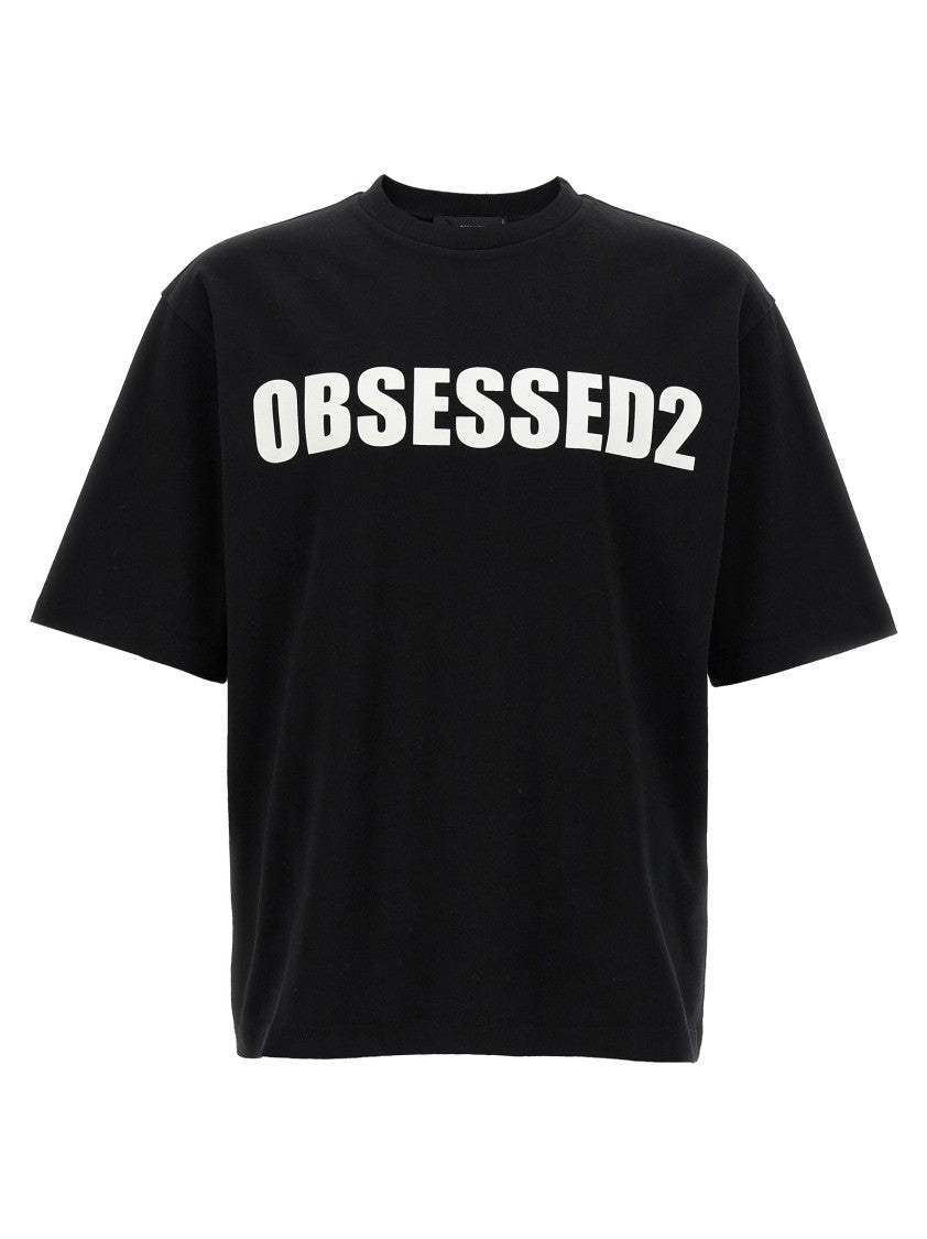 Dsquared2 Bold Print Cotton Jersey T-Shirt