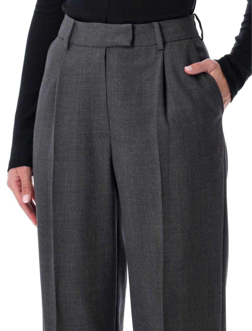 Low Classic Tailored Grey Pants