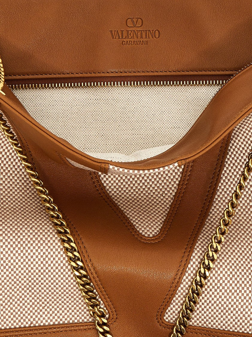 Valentino Garavani 'Viva Superstar' Midi Shopping Bag