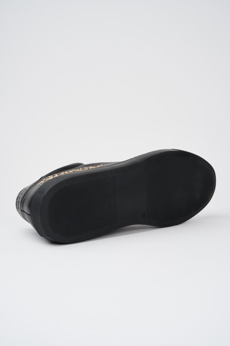 Pantofola D'oro Foro Italico Winachi Black Leather Sneakers
