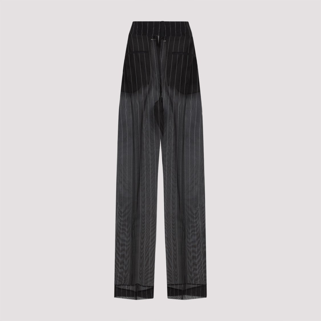 Khaite Black Silk Lenton Pants