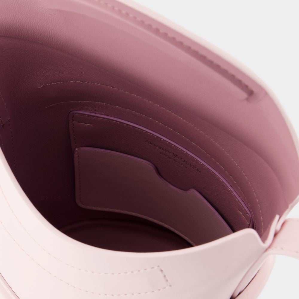 Alexander Mcqueen The Curve Hobo Bag  - Lilac/Pink - Leather
