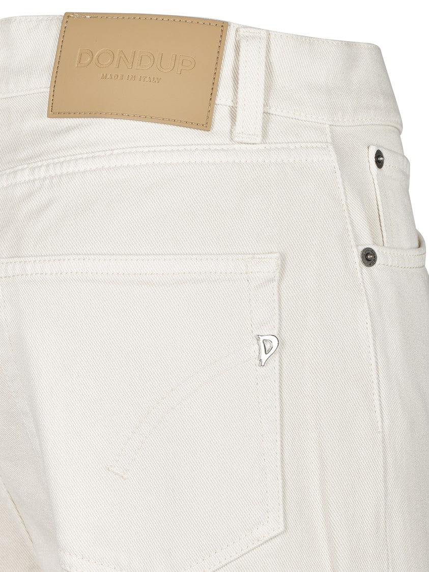 Dondup High-Waisted Wide-Leg Trousers