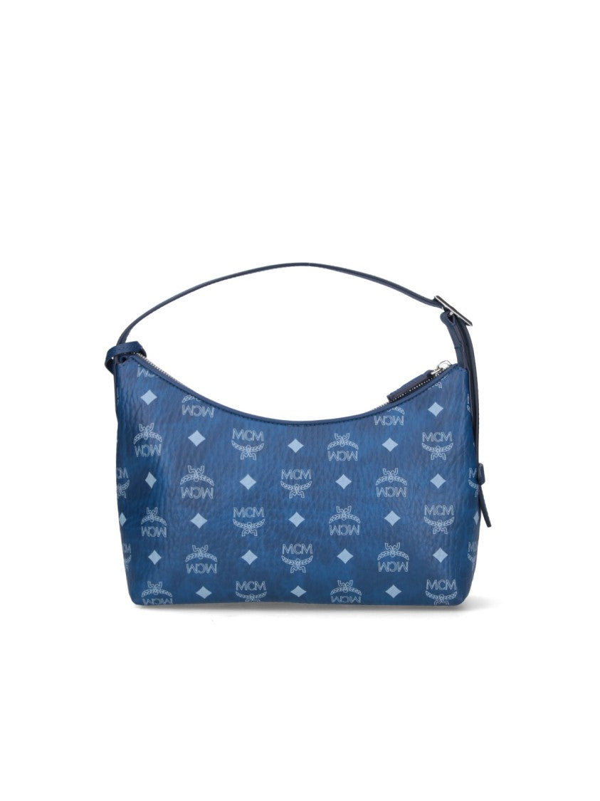 Mcm Arena Hobo Shoulder Bag With Adjustable Handle