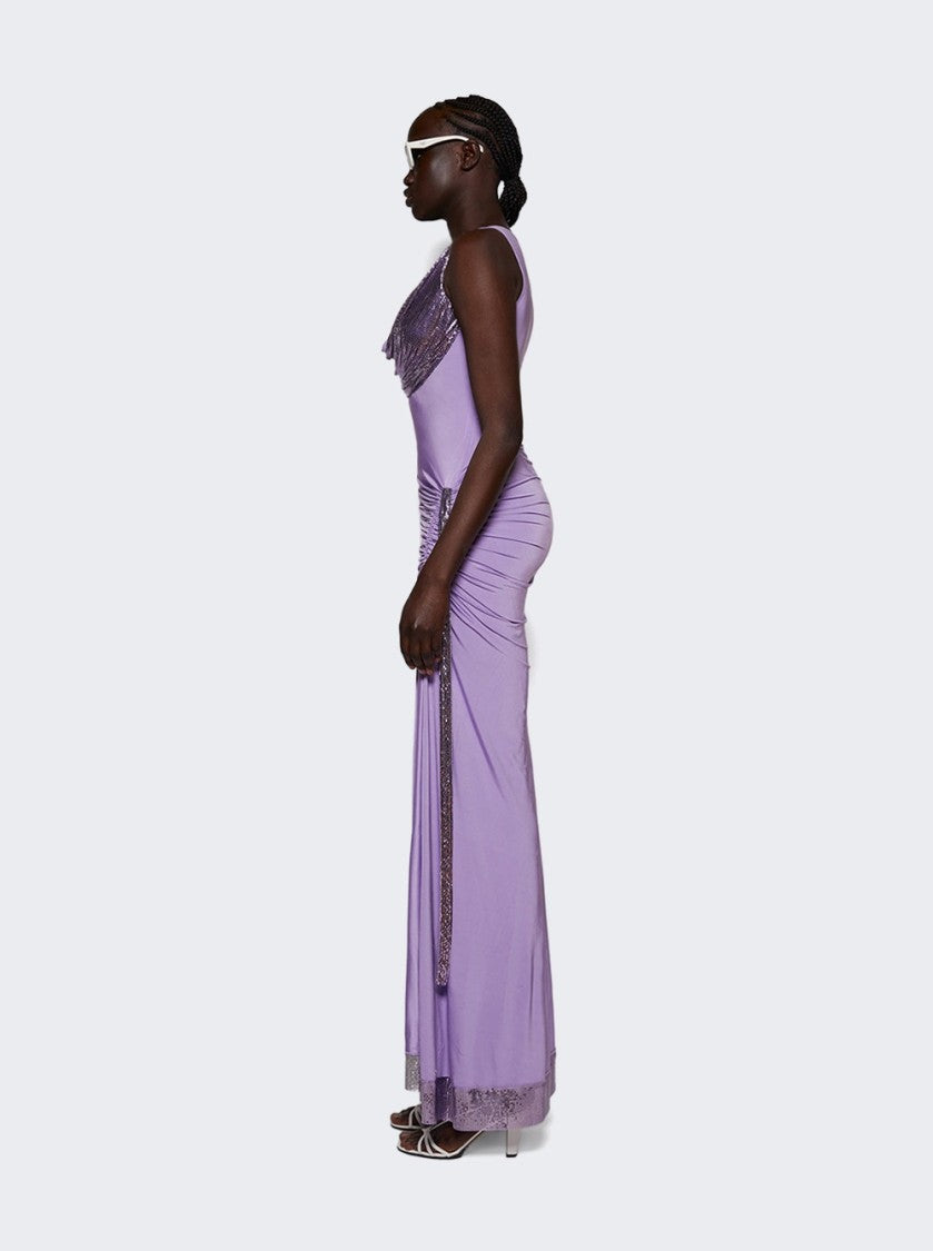 Rabanne Long Dress Lavender