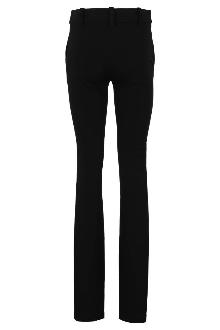 Alessandro Vigilante Flared Pants With Concealed Closure