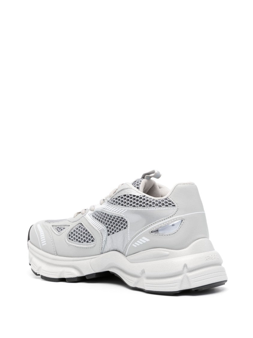 Axel Arigato Grey Trainers With Sole And Breathable Design