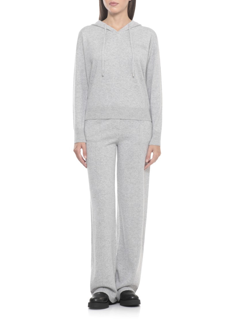 Peserico Grey Wool Blend Sweater