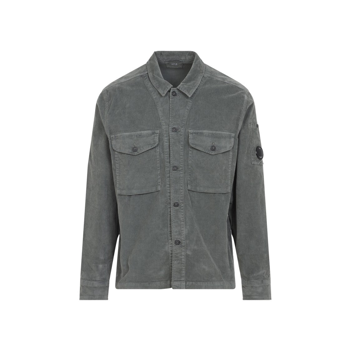 C.P. Company Corduroy Grey Cotton Overshirt