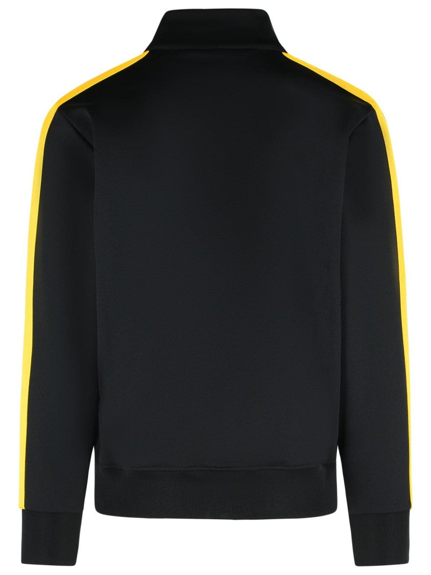 Palm Angels Track' Black Polyester Sweatshirt
