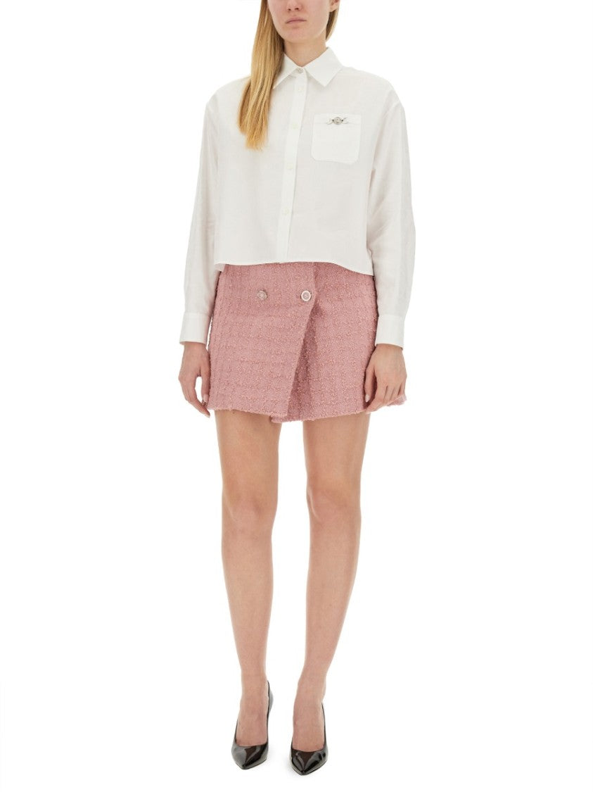 Versace Mini Wrap Skirt