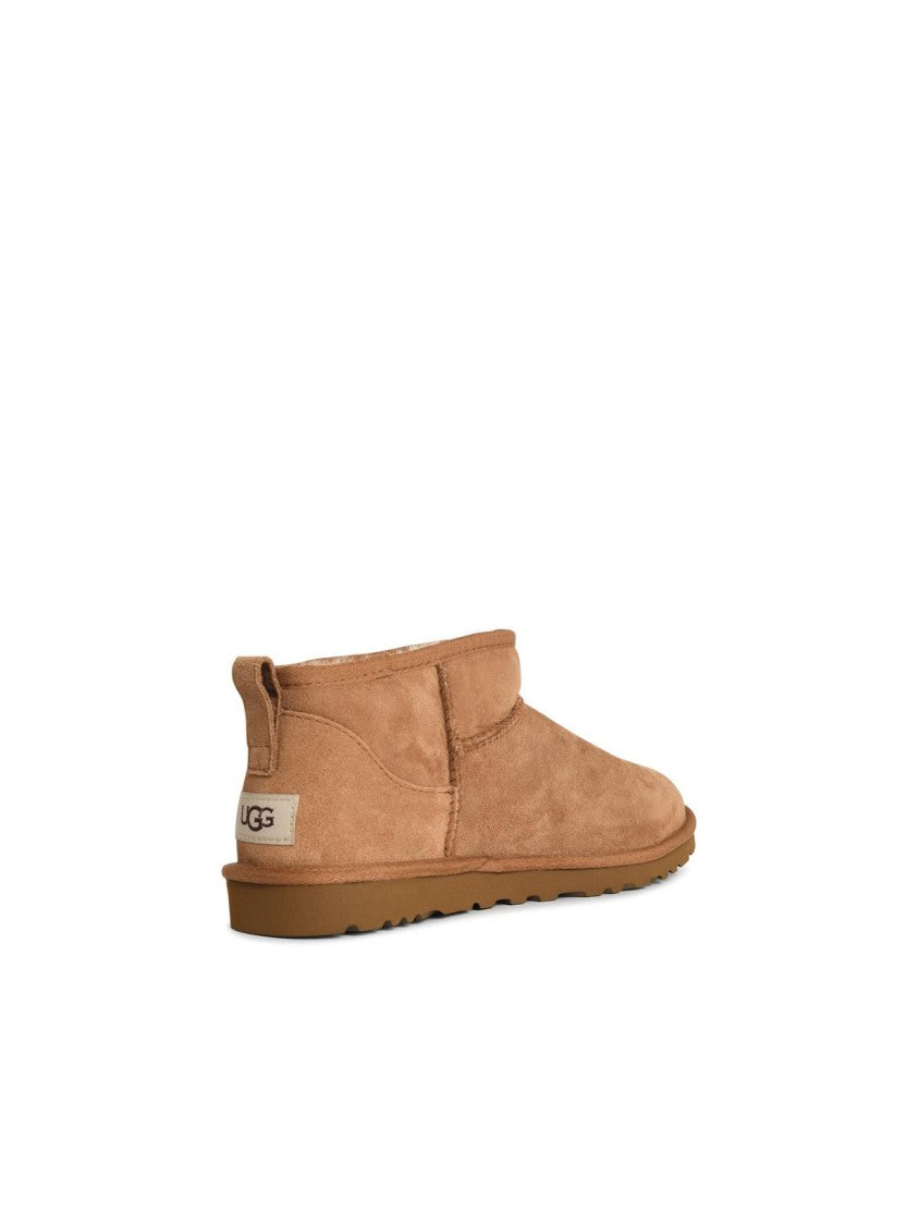 Ugg Classic Ultra Mini' Chestnut Suede Boots