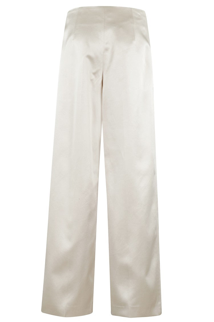 Philosophy Di Lorenzo Serafini Wide-Leg Trousers With Front Pleats
