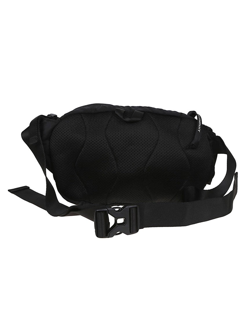 C.P. Company Compact Black Nylon Belt Bag