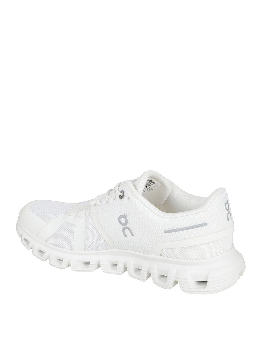 On Running Lightweight White Sneakers With Breathable Mesh Upper
