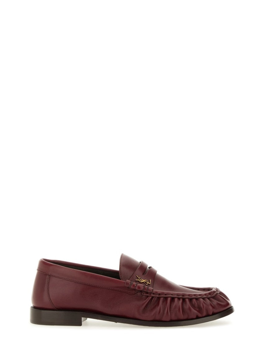Saint Laurent Moccasin "Le Loafer" In Smooth Calf Leather