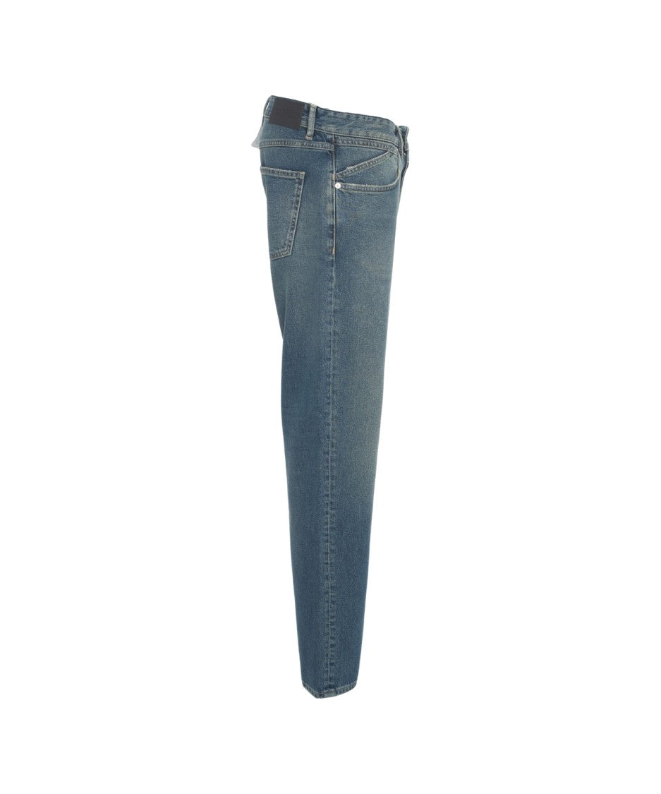 Closed Straight Cut Jeans With Classic Five-Pocket Design