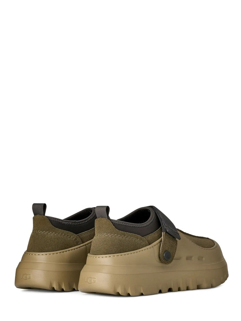 Ugg Rugged Low-Cut Flat Shoes With Textured Sole