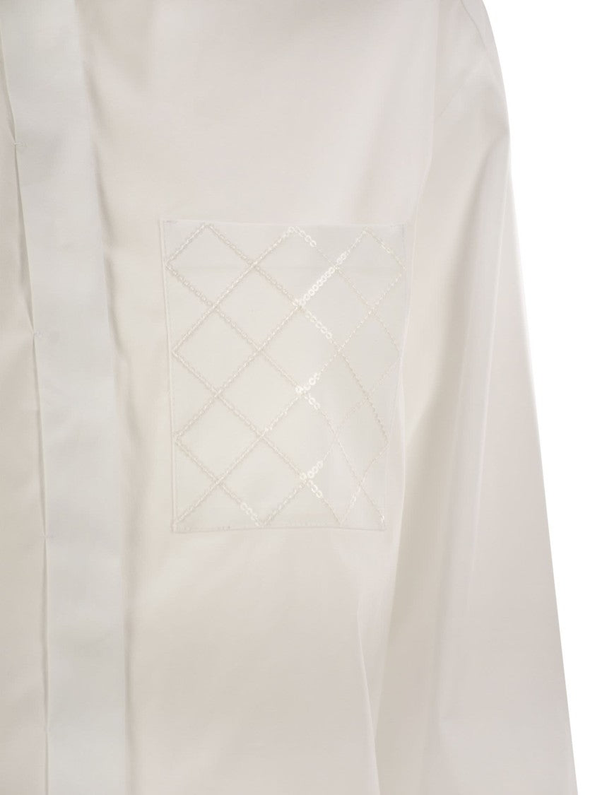 Peserico Stretch Cotton Poplin Shirt