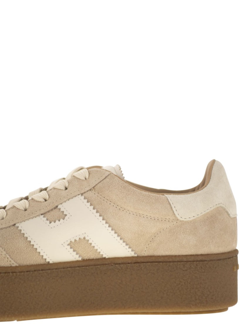 Hogan Cool - Suede Trainers With Thick Soles