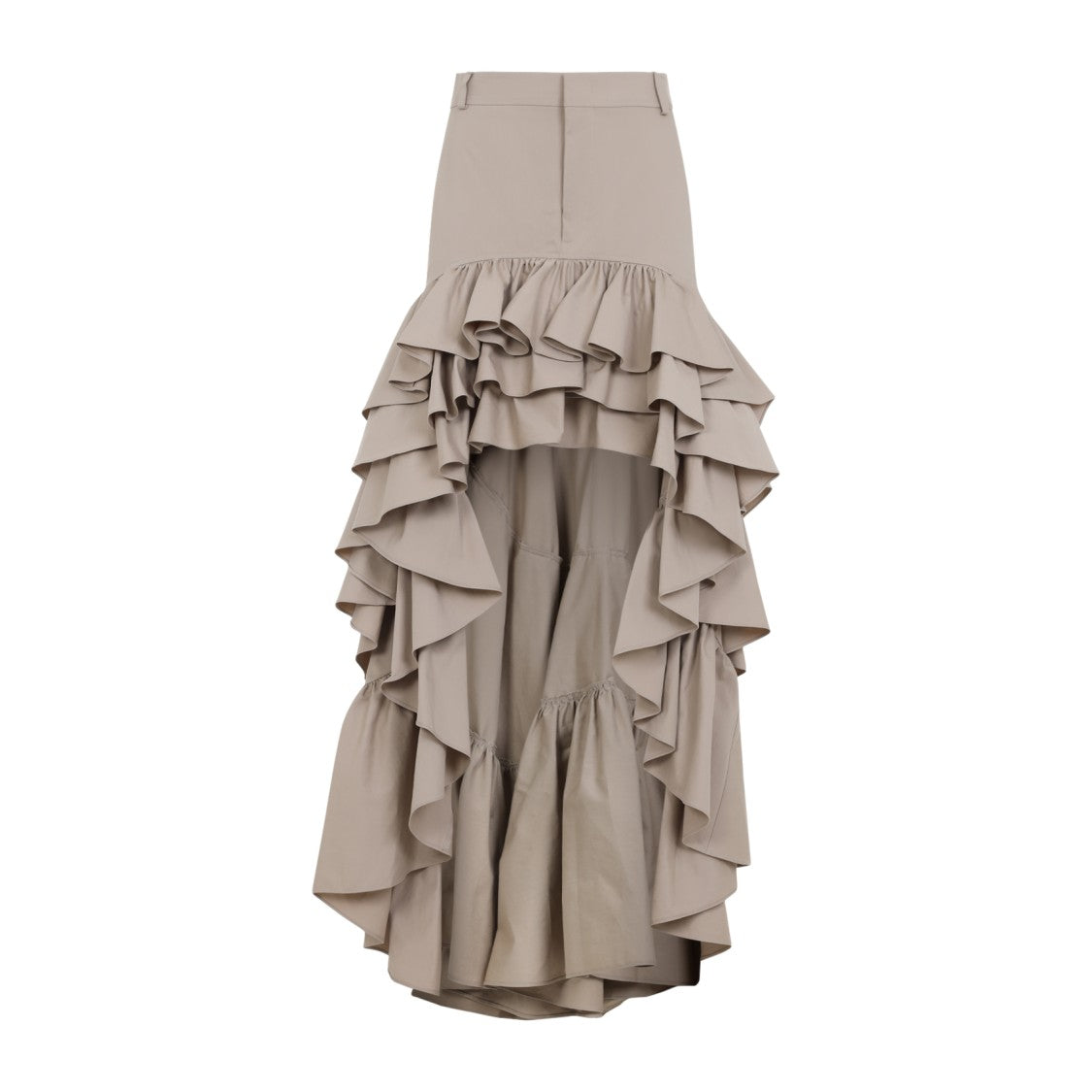 Moschino Beige Cotton Long Skirt