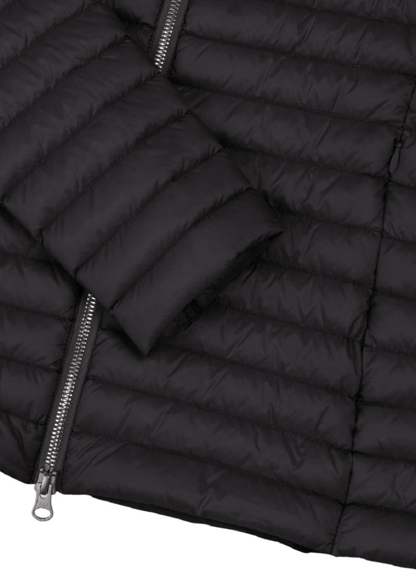 Colmar Originals Black Jacket In Ultralight Recycled Fabric Jacket