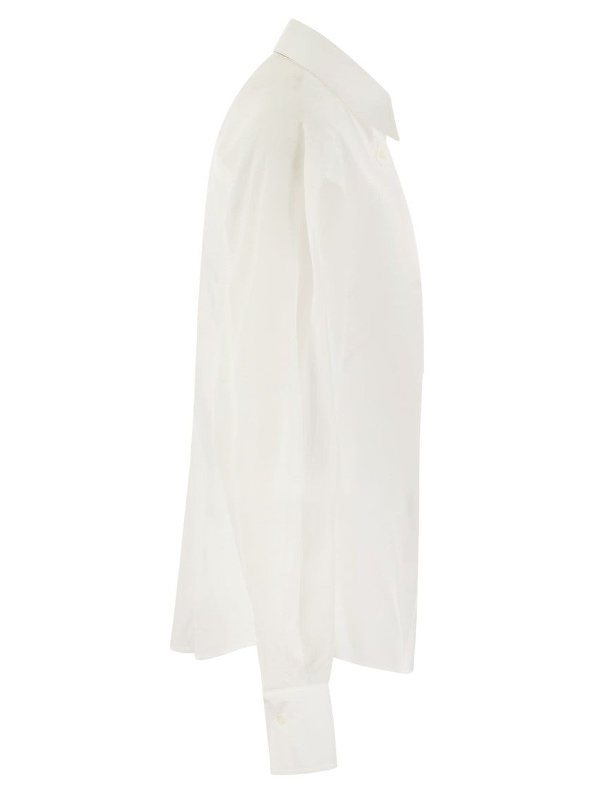 Brunello Cucinelli Stretch Cotton Poplin Shirt
