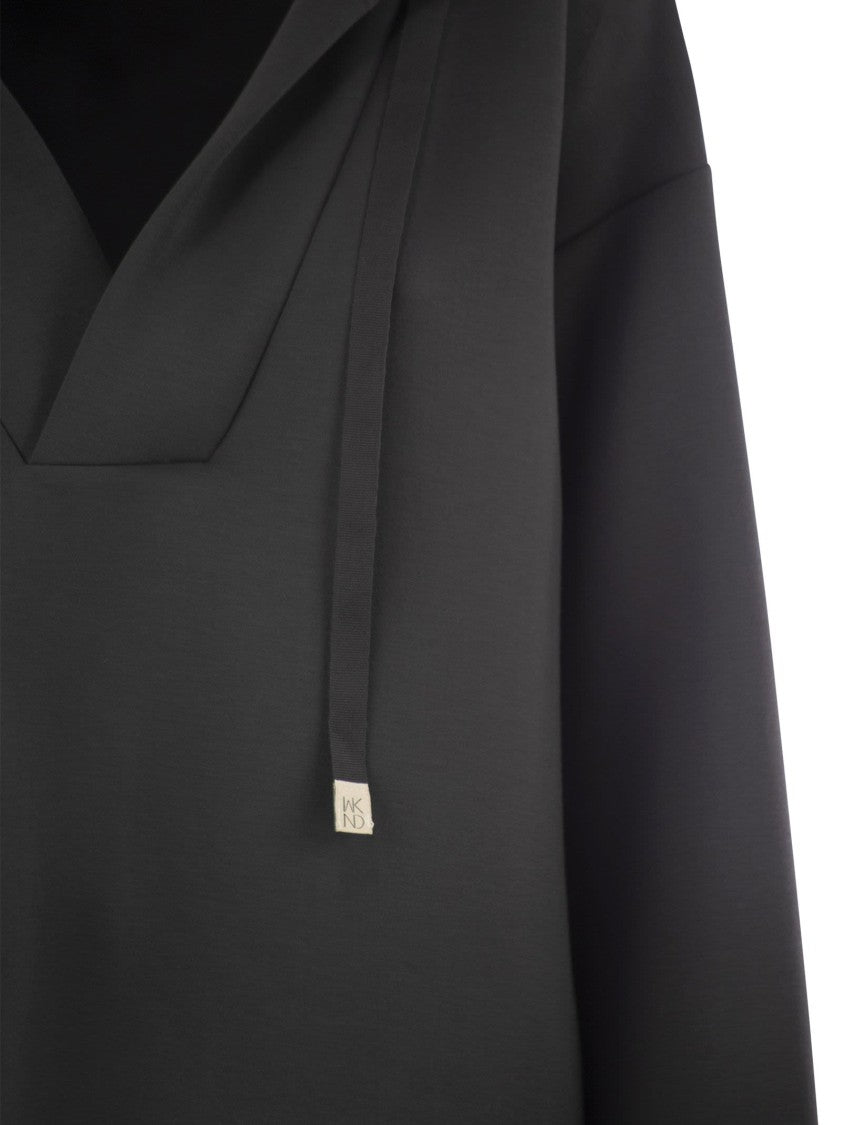 Max Mara Giallo - Long Sweatshirt In Scuba Jersey