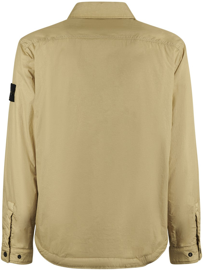 Stone Island Structured Front Button Jacket