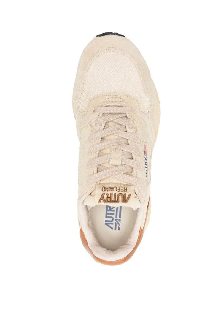 Autry Reelwind Low Suede-Like Low Sneakers