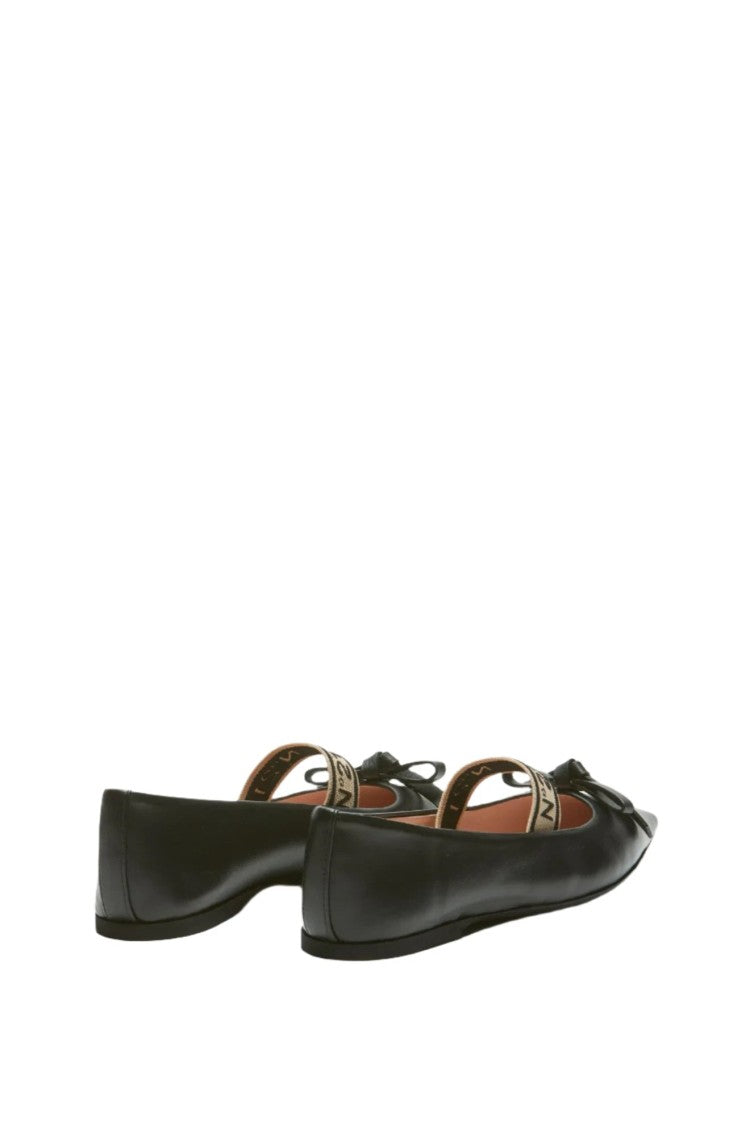 N°21 Leather Ballet Pumps