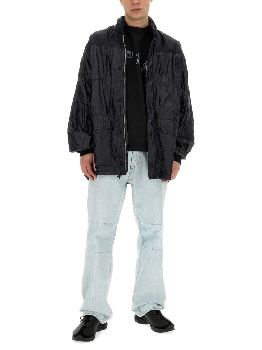 Our Legacy Crinkled Texture Nylon Jacket