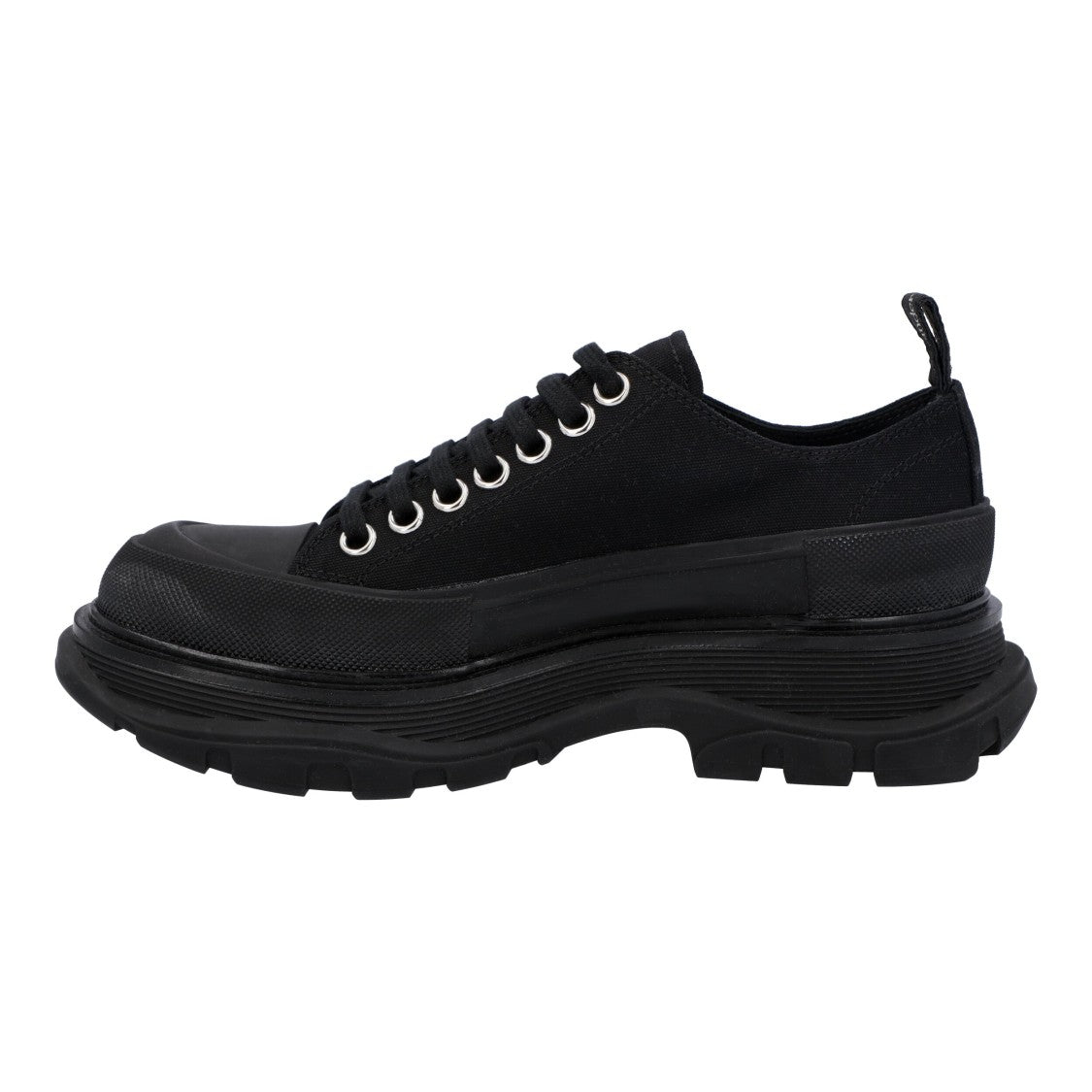 Alexander Mcqueen Black' Tread Slick Lace Up