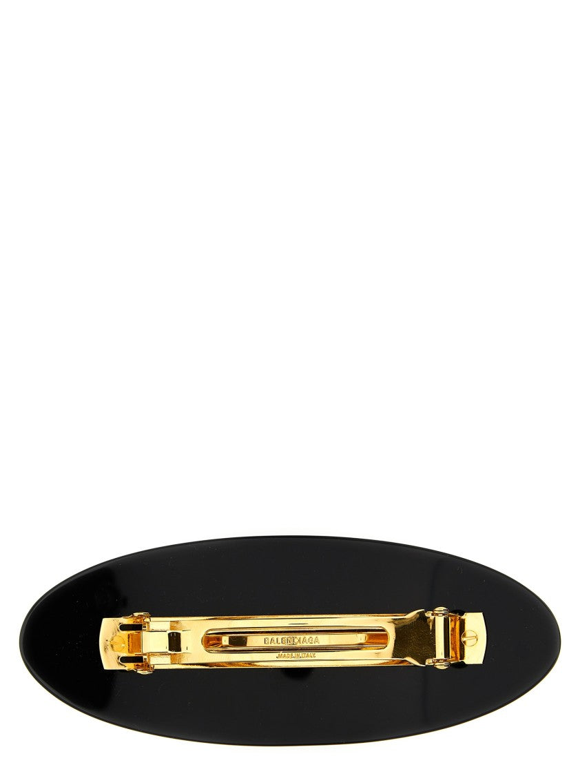 Balenciaga Logo Hair Clip
