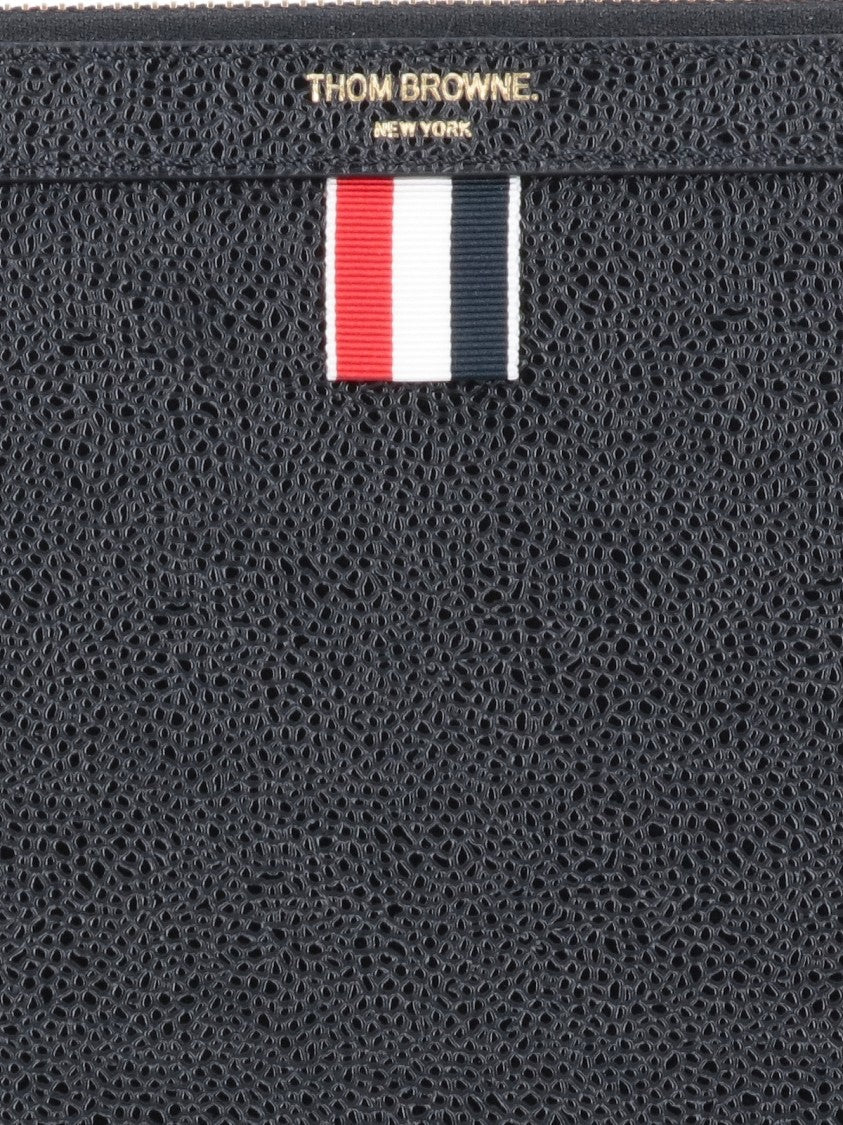 Thom Browne "Pebble Grain" Pouch – Black